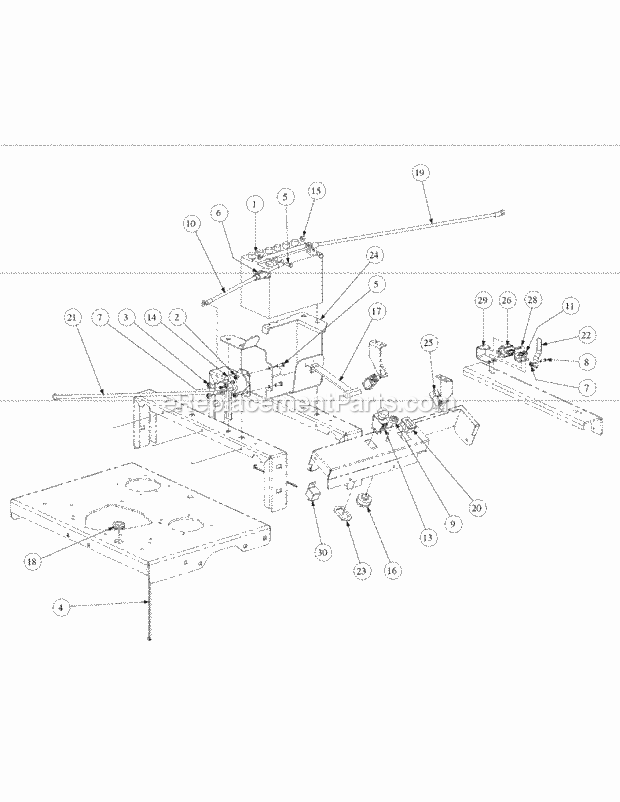 Electrical Assembly Kawasaki Diagram and Parts List for M54-KW 53CB5DBW750 Cub Cadet Sprayer